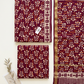 Cotton Block Printed Unstitched Suit Set