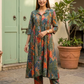 Multicolor Printed Muslin Co-ord Set