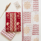 Embroidered Cotton Block Printed Unstitched Suit Set
