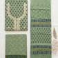 Gota Patti Cotton Block Printed Unstitched Suit Set