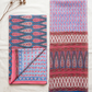 Cotton Block Printed Chiffon Dupatta Unstitched Suit Set