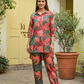 Floral Pure Muslin Co-ord Set