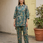 Floral Pure Muslin Co-ord Set