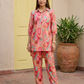 Floral Pure Muslin Co-ord Set
